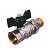 Кран шаровой ВР с НГ 1на2 бабочка LD Pride