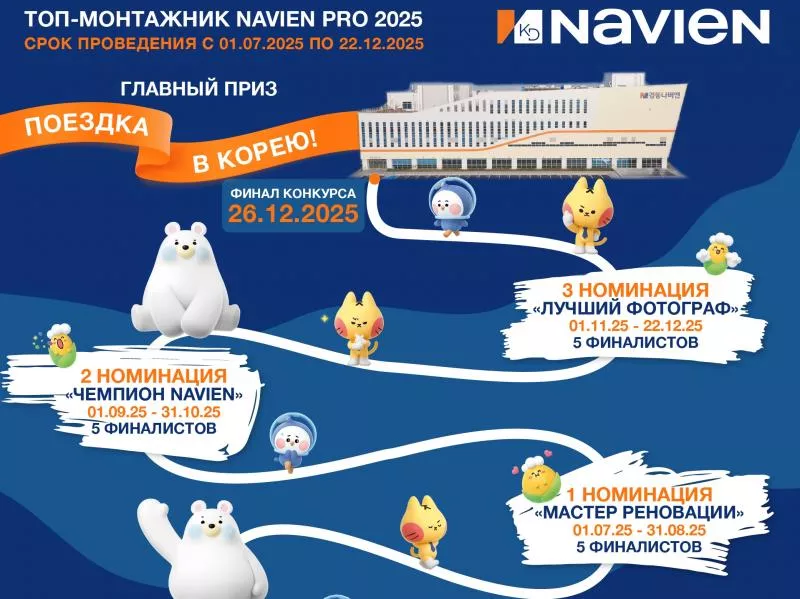 ТОП-МОНТАЖНИК NAVIEN PRO 2025!
